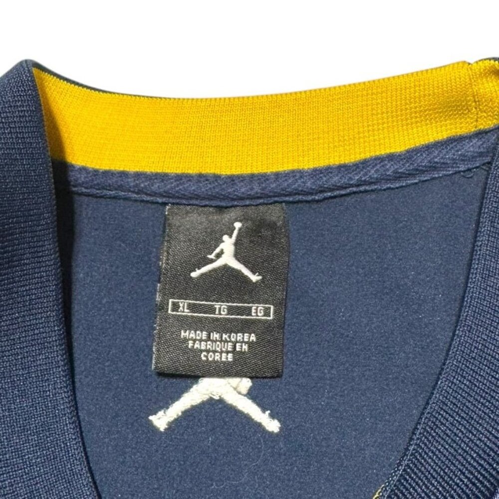 Jordan California Golden Bears Long Sleeve Shirt Blue/Gold Size XL - Picture 3 of 8